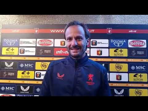 Genoa Primavera, mister Gilardino commenta la vittoria sull'Alessandria
