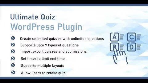 Ultimate Quiz Plugin For WordPress By Codiffy