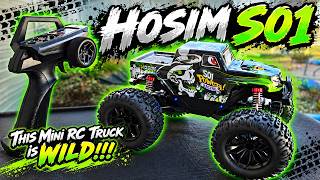 This Mini RC Monster Truck is WILD!!!! Hosim S01