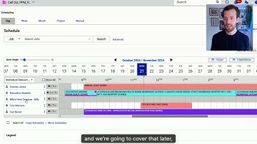 Simpro EXPLAINED - Introduction to the Schedule