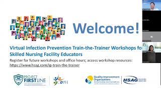 Environmental Services (EVS) Train-the-Trainer Workshop Office Hours