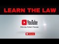 Learn the law attorney robert flessas channel subscribe