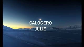 Video thumbnail of "CALOGERO   JULIE"