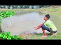 Fishing Video || Village boys are good at fishing with hook anywhere || Village fishing video 2024