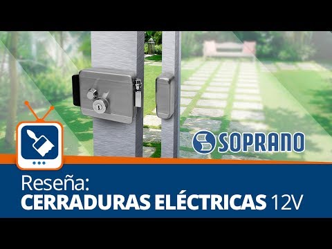 Tutorial: cómo instalar Cerraduras eléctricas 12V Soprano