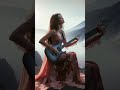 Cinematic Emotions: Original Rock Guitar in Kebaya - A Musical Journey