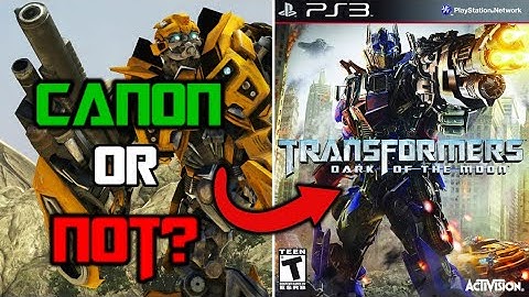 Transformers Dark of the Moon The Game | Canon or Not? (Reupload)