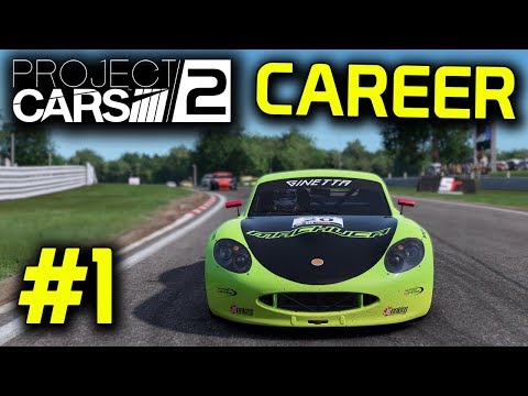 Project CARS 2: Career Mode Gameplay Part 1 - Ginetta GT5 Championship - IT BEGINS!