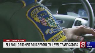 Proposal would ban Connecticut police from conducting traffic stops for low-level violations