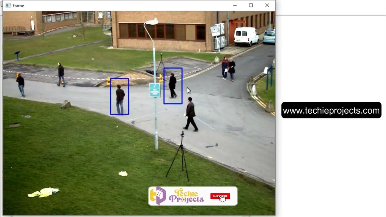 Person Detection using OpenCV Python | Object Detection using YOLO ...