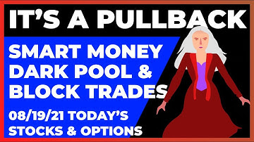 Trading Stocks - Stock, Options, and Futures Trading Tips - Smart money dark pool and block trades