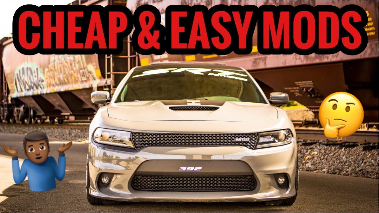 Make ANY Car Look Better - Cheap & Easy Mods For Any Charger - YouTube