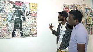 Exposição Coletiva Dos Artistas Plásticos, Wilson Bellas E Fernando Lucano Com O Tema Amostra