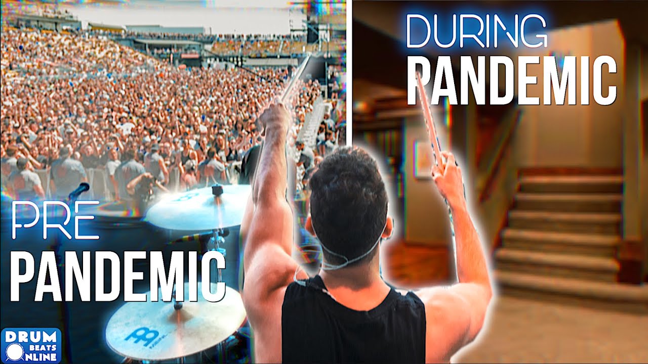 A Day In The Life Of A Pro Drummer (During Pandemic) +GIVEAWAY!