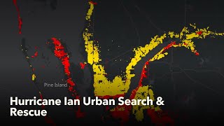 Animated Maps: Hurricane Ian Urban Search \& Rescue
