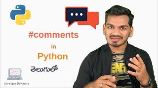 Celebrity #12 Comments in Python  | Python Tutorial for Beginners | తెలుగులో | Telugu Profile