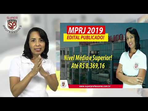 Concurso MPRJ - Edital 2019