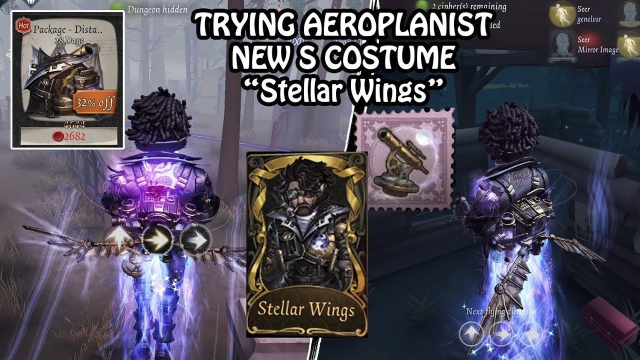 Long kite as Aeroplanist New S Costume 