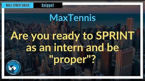 Are you ready to sprint as an intern and be "proper"? | Episode 68 Highlights