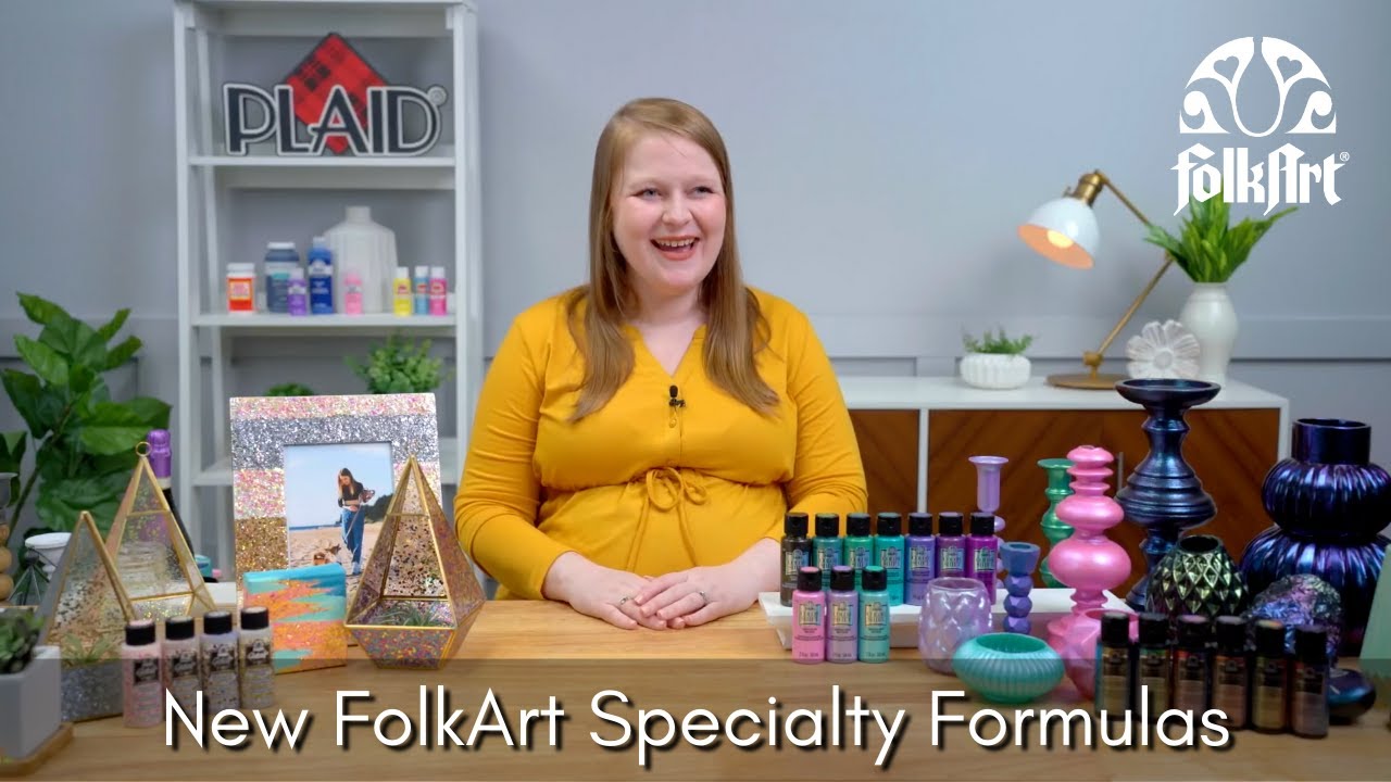 FolkArt One Decor Formulas - Plaid's 2021 New Product Showcase - Session 7  