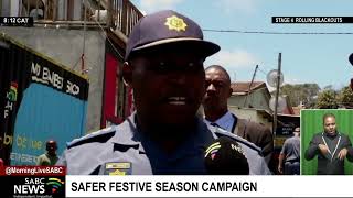 Western Cape police conduct operations as part of the Safer Festive Season campaign