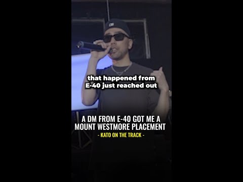 A DM From E-40 Got Me A Mount Westmore Placement