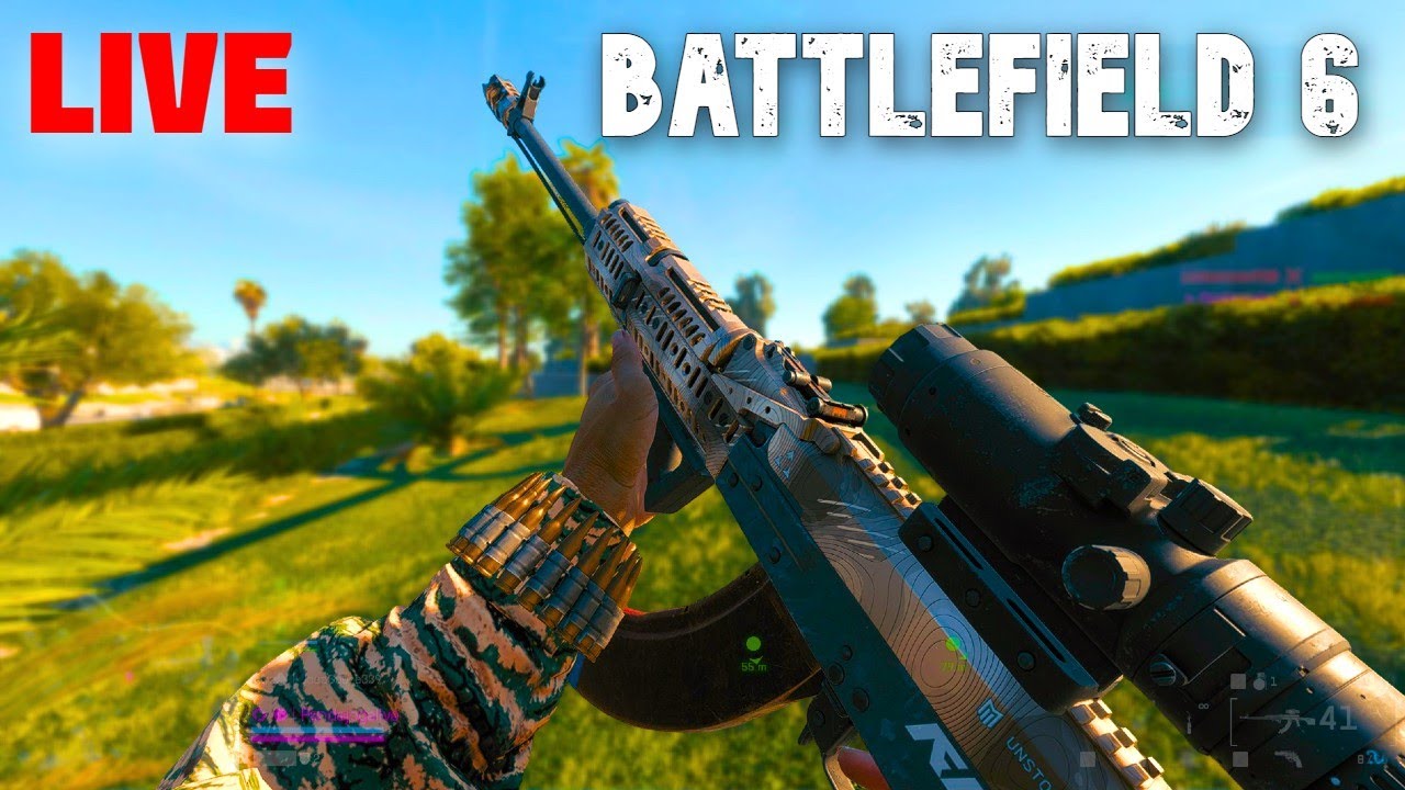 🔴 BATTLEFIELD 6 - DOMINGO ABENÇOADO - 2K