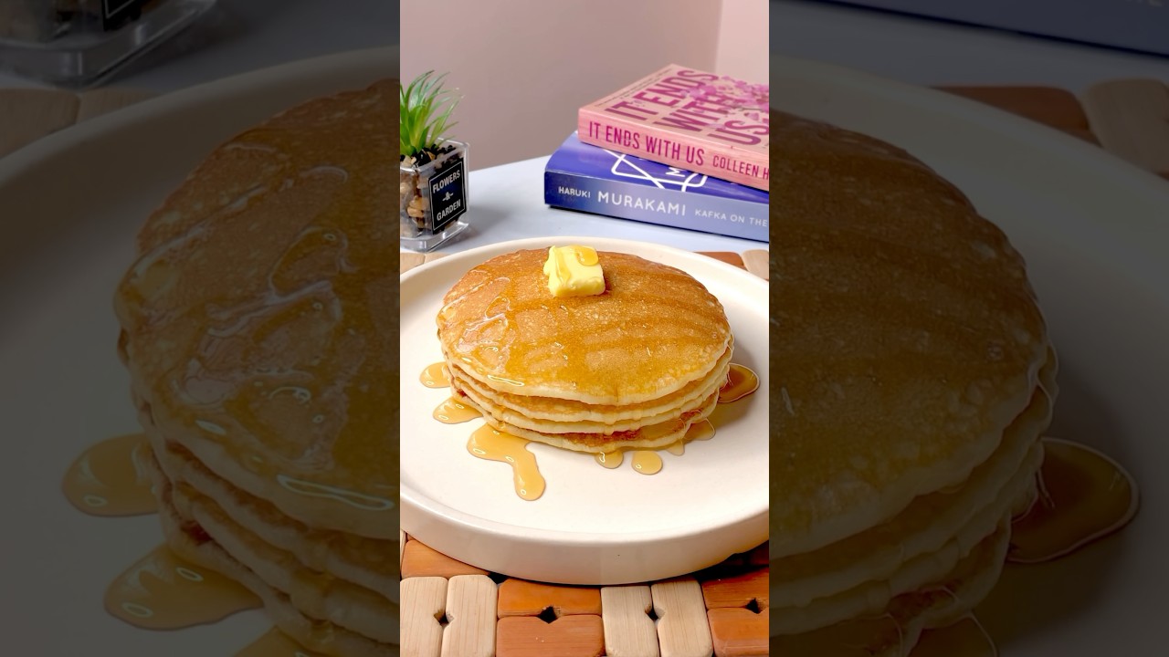 Easy Pancake Recipe 🥞  | Make Fluffy Homemade Pancakes at Home 
