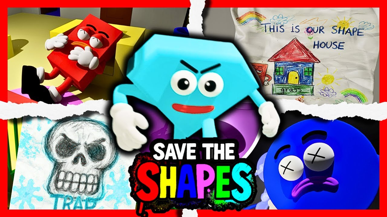 Save The Shapes - FULL GAME Walkthrough & Ending [4K60FPS]