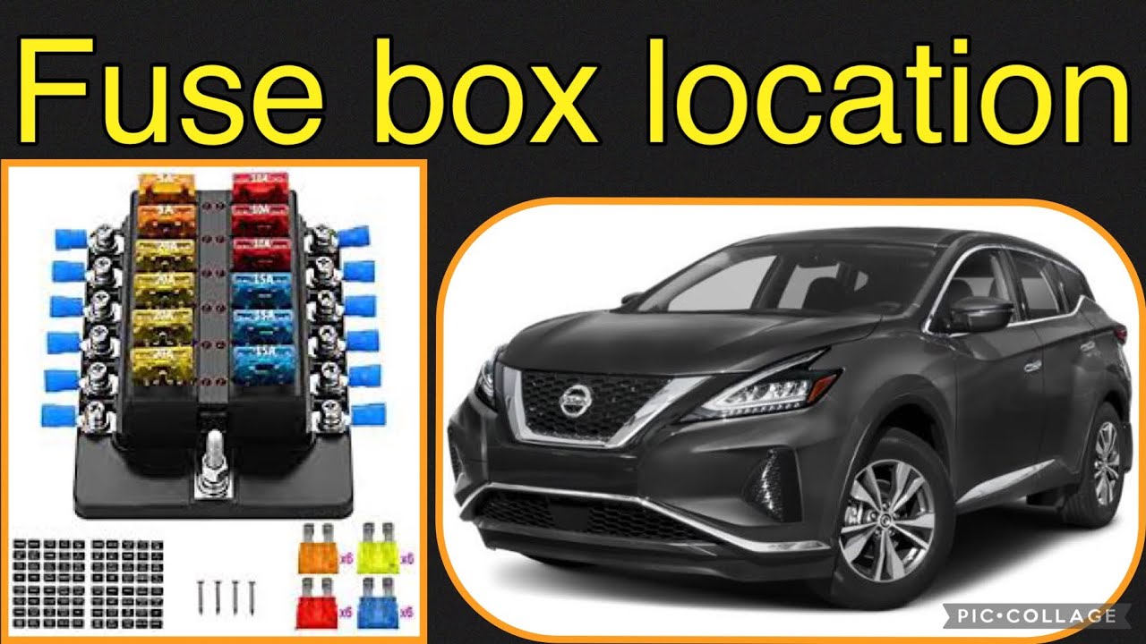 The fuse box location on a 2022 Nissan Murano YouTube