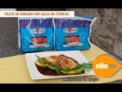 Video: Filete De Dorado Con Aderezo De Cítricos