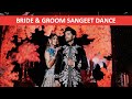 Bride and groom bollywood best wedding dance  meghzmadeavish sangeet skit