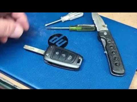 Kia Soul, Sportage, etc. remote key fob battery replacement