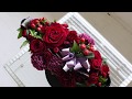 【母の日に贈るおしゃれなお花のギフト】深町拓三氏監修 赤バラとカーネーションのアレンジメント「ルビーレッド」