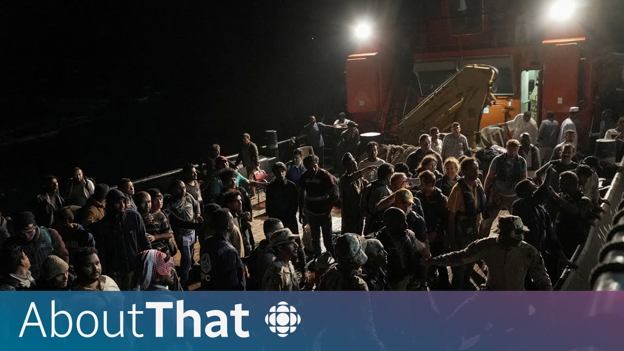 Chaotic evacuations: Getting out of Sudan | About That