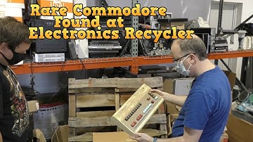 Rare Commodore Systems Found at Electronics Recycler