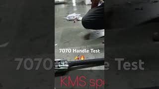 7T7T Cricket Bat Handle Test 🏏🔥#kmssportsnoida #ytshorts