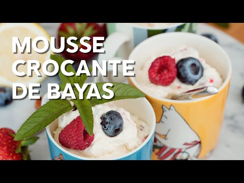 Video: Cómo Hacer Mousse De Bayas