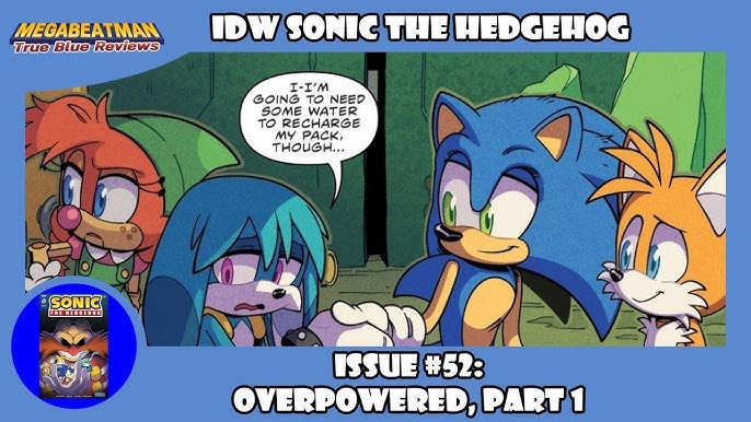 FIVE GOLDEN RIIIIINNNNGSSS — IDW Sonic #11 review (kinda late)