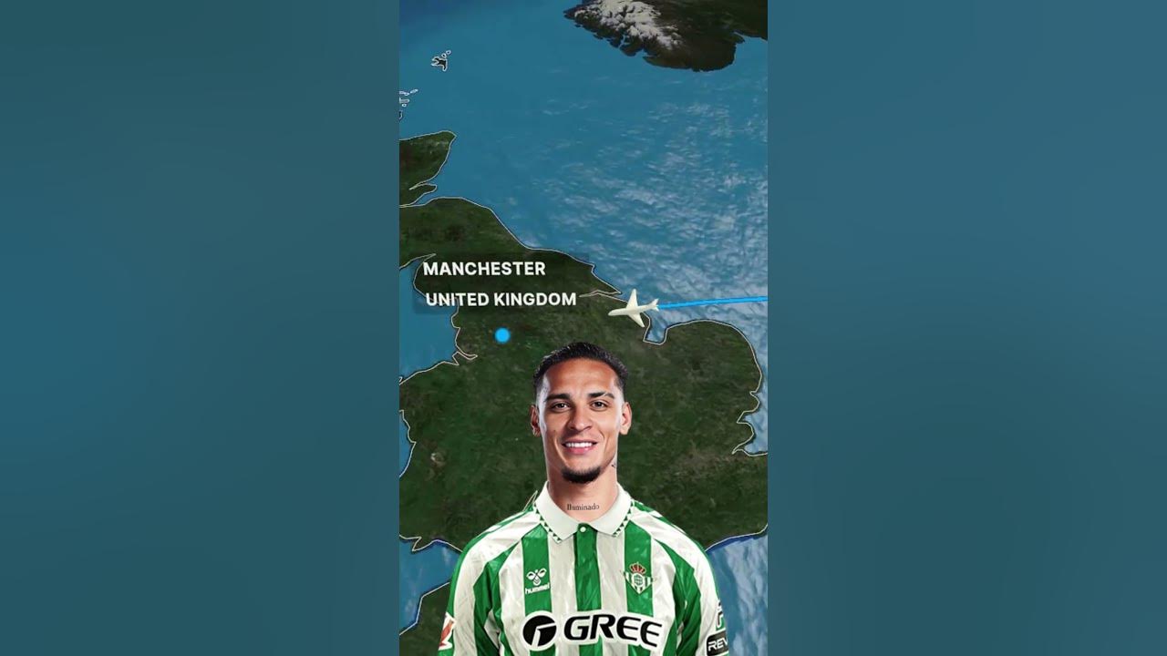Antony Football Carrees Journey | Welcome to Real Betis #antony #realbetis #football #shorts
