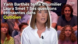 Yann Barthès tries to humiliate Laura Smet? His surprising questions in Quotidien