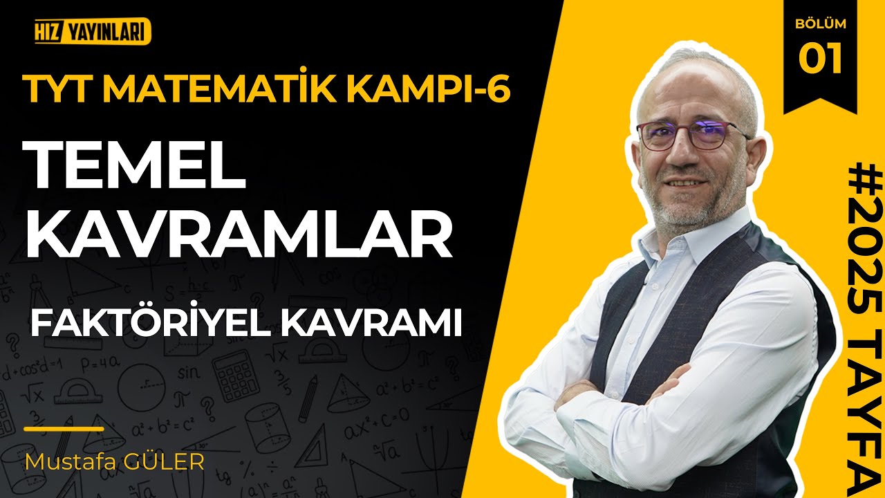Hız Tyt Matematik Kampı-6 | Faktöriyel Kavramı | Pdf #öğrenmegarantili