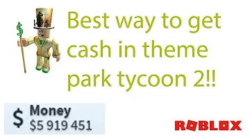 Best Way To Get Money In Theme Park Tycoon 2