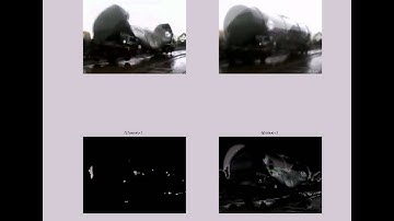 Robust PCA decomposition of a Tank Implosion