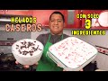 HELADO casero con 3 INGREDIENTES y de 3 SABORES (Sin Máquina) ¡Receta Super fácil y Barata!🍧😍🍨