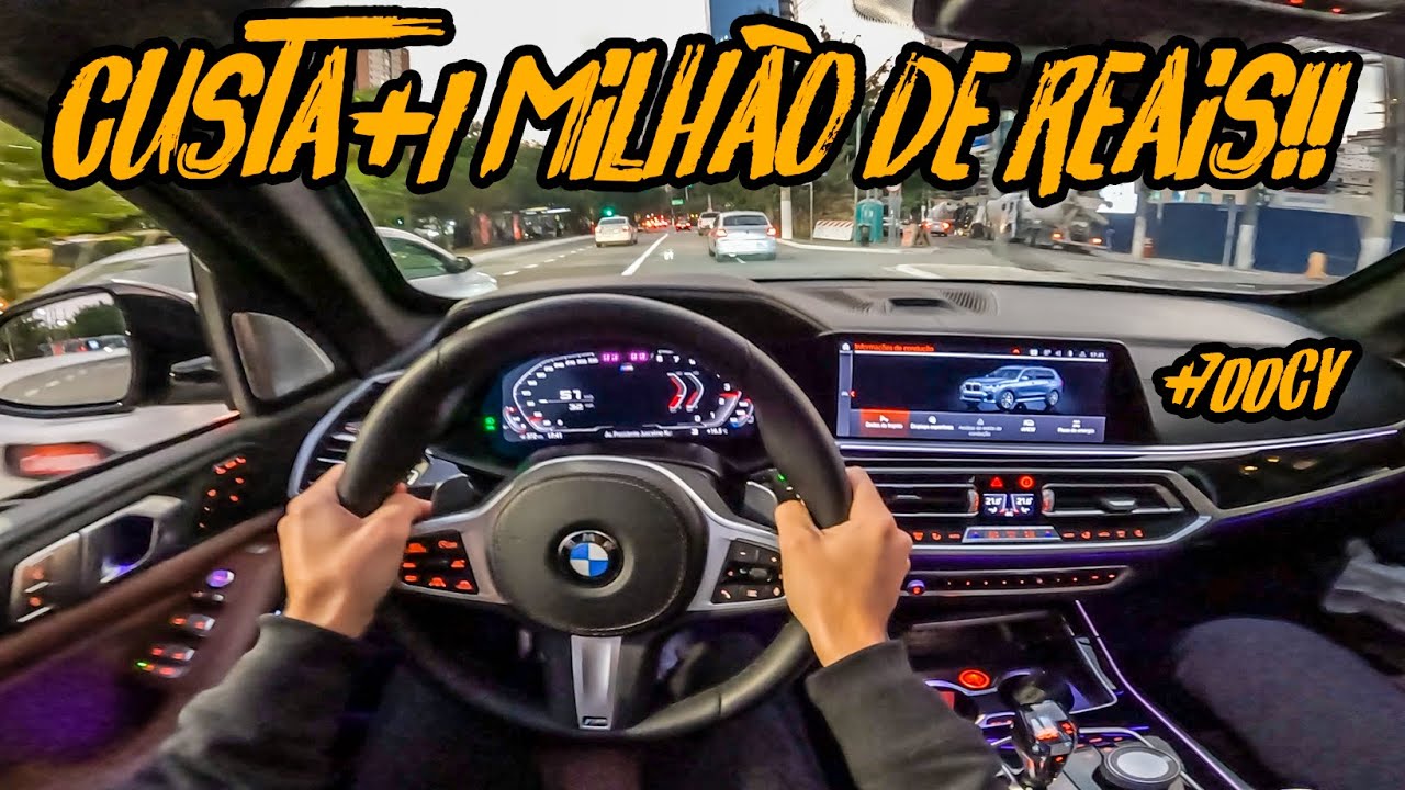 ⁣ACELERANDO TUDO A BMW X7 V8 BITURBO STG2!!🔥🚀 MAIOR CARRO QUE A BMW JA FEZ