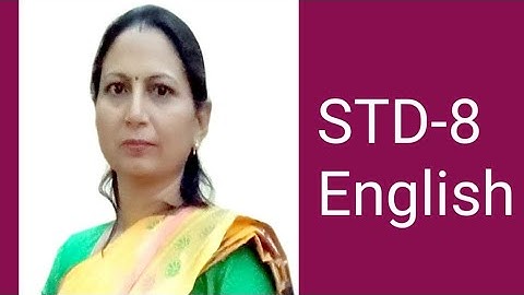 Std -8 English Sem -2 Unit -5 English plus  (Activity-1 A, B, C, D)