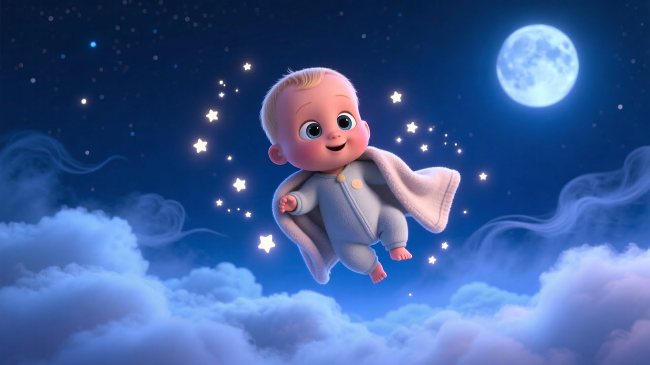 Baby Counts Stars in the Sky ✨⭐   Learn Numbers & Counting for Kids   Preschool Educational Video