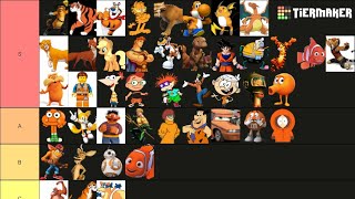 Orange Characters Tier List!🧡🐅🦊🍊