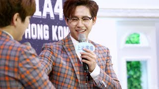 170520 b1a4 live space 2017 in hk 기자회견 멤버별 미션